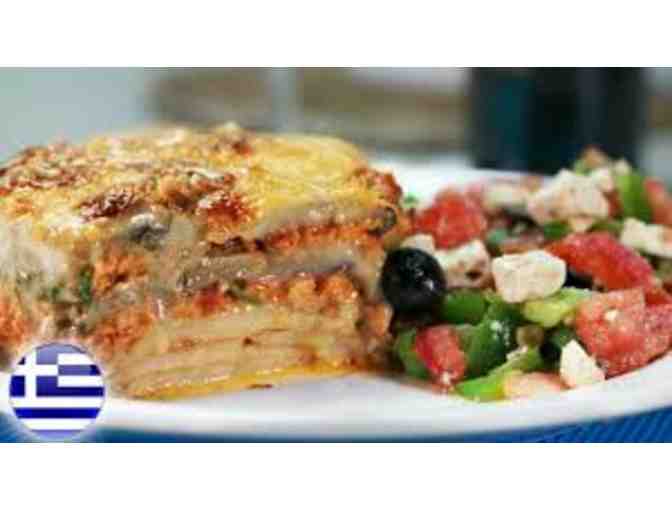 An unforgetable  Greek dinner with Harry Kavros!  Boukia kai syghorio! Couple #2