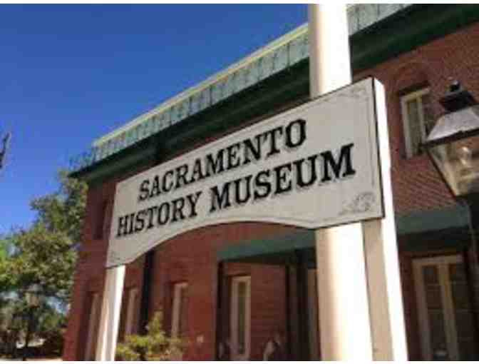 Family Membership to the Sacramento History Museum