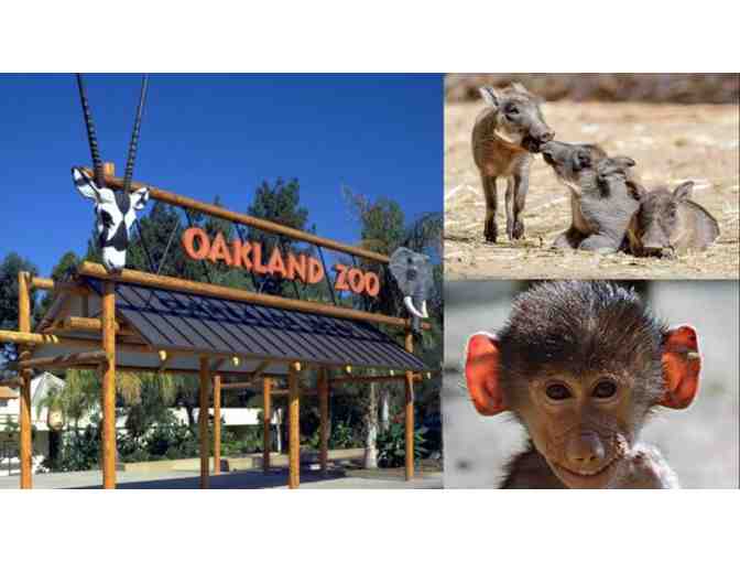 Family Day Pass to the Oakland Zoo and Free Parking
