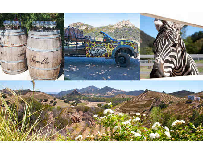 2 Tickets for a Giraffe Explorer Tour at Malibu Wine Safaris