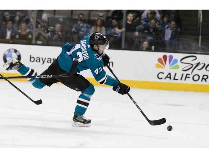 4 Tickets to a San Jose Barracuda Game + Autographed Puck from Filip Sandberg