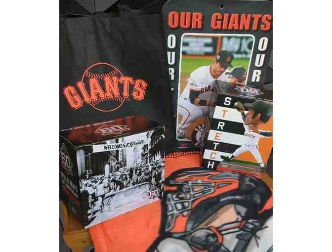 10 San Jose Giants Game Tickets, 1 Family Pass Ticket, and Awesome Swag