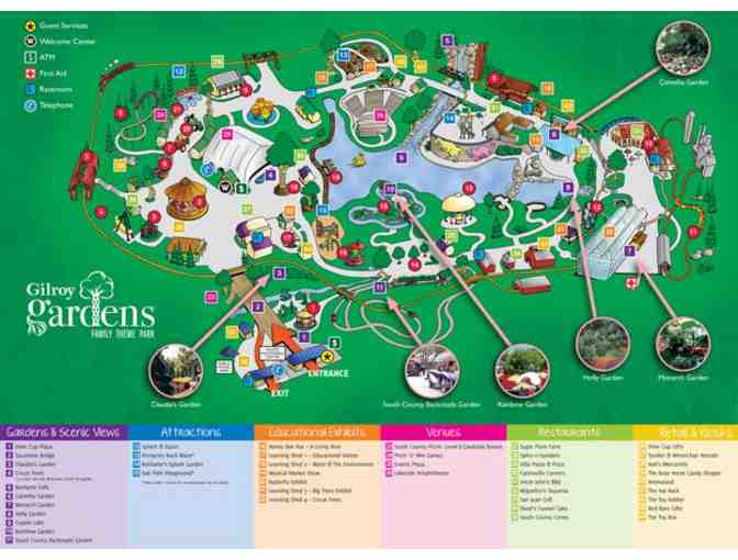 2 Admissions to Gilroy Gardens