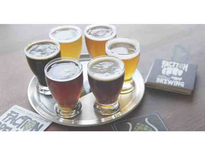 2 Flights at Faction Brewing