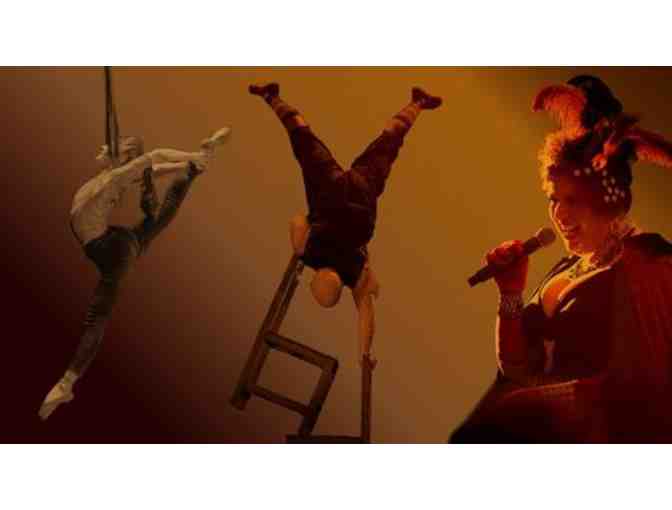 2 Main Floor Tickets to a Circus Center Cabaret Show