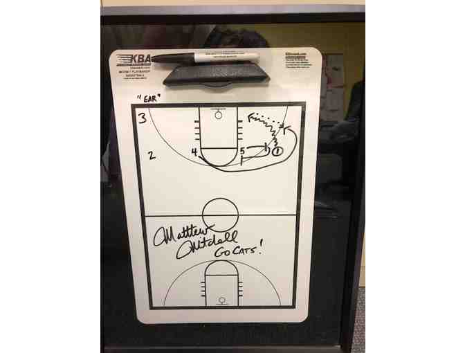 Coaches Calipari and Mitchell Hand Drawn Plays