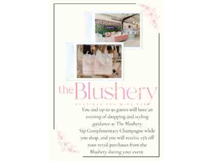 The Blushery Private Sip and Shop