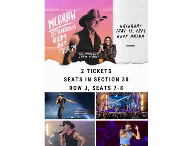 Tim McGraw Tickets at Rupp Arena - Photo 1