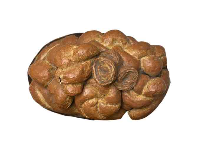 Amy Sedaris Large Basket of Faux Challah & Bread