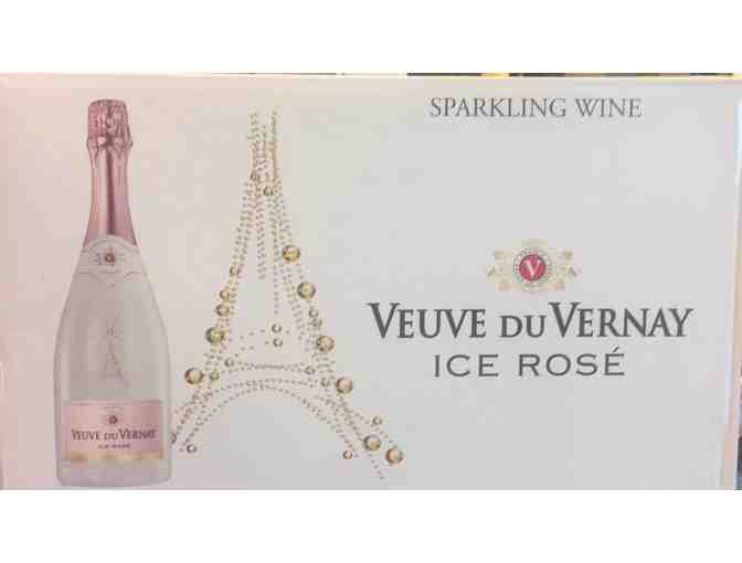 Ice Rose - Sparkling French wine - Veuve du Vernay  (case of 12 bottles) - PICK UP ONLY