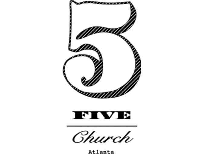 5Church Restaurant - $200 gift certificate