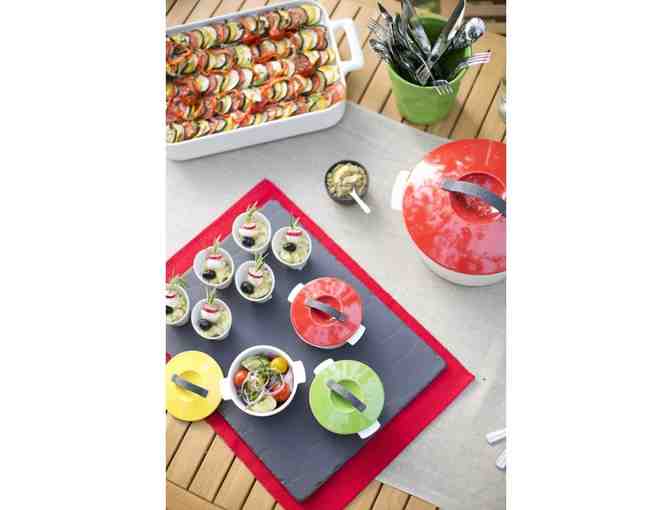 Set of 2 Yellow Cocottes from REVOL