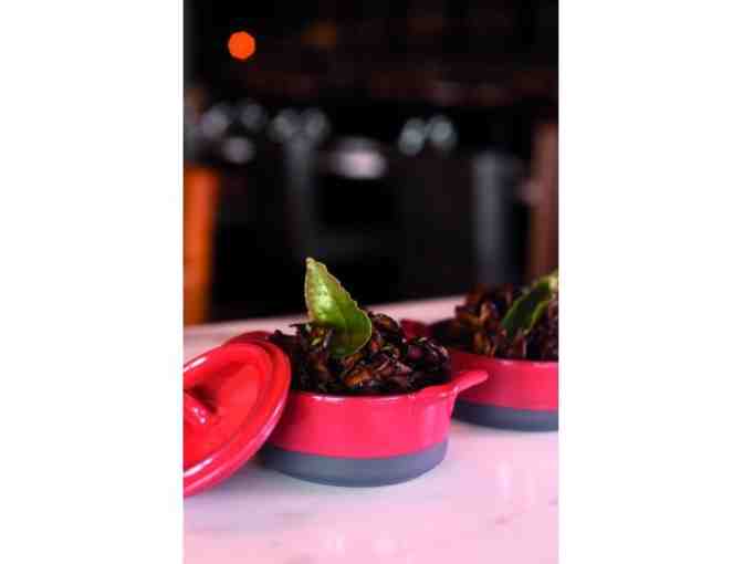 2 red Oval Cocottes, REVOL