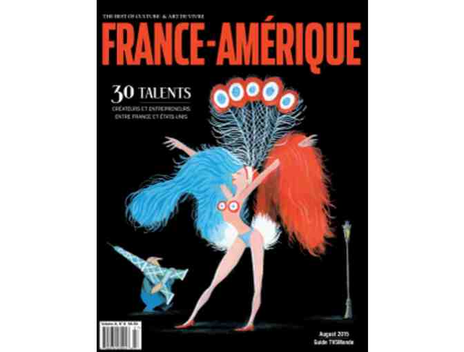 FRANCE-AMERIQUE Magazine - One-Year Subscription
