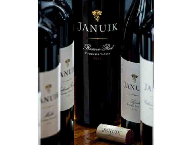 Wine Tasting for Four Plus Pizza at Woodinville's Novelty Hill Januik