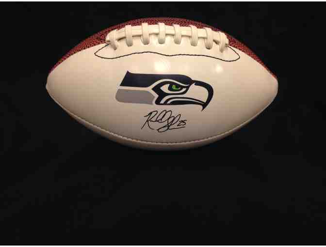 Seahawks Mini Football Autographed by Richard Sherman #25