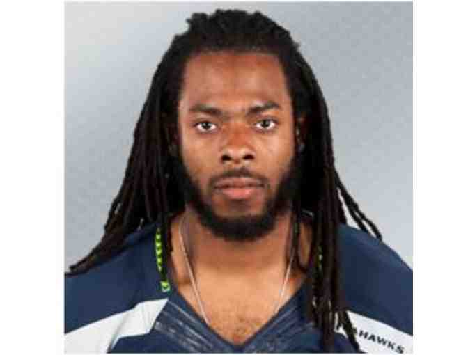 Seahawks Mini Football Autographed by Richard Sherman #25