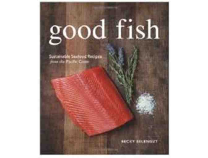 Pair of Signed books from Becky Selengut: 'Good Fish' and 'Shroom'