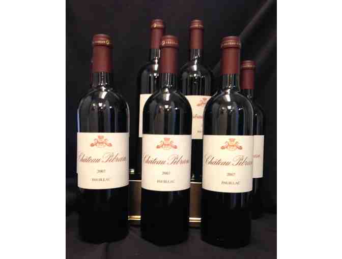 CHATEAU PIBRAN 2007 - Six Bottles of Bordeaux Rouge