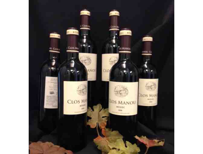 CLOS MANOU 2008 MEDOC - Six Bottles Bordeaux Rouge