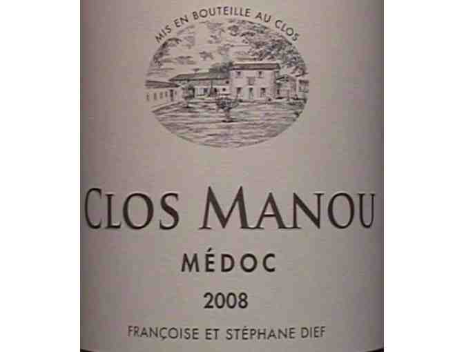 CLOS MANOU 2008 MEDOC - Six Bottles Bordeaux Rouge