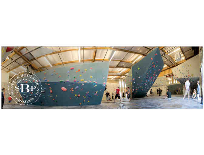 Four Day Passes and Rental Climbing Shoes  at the Seattle Bouldering Project