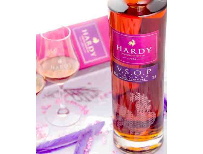 One-of-a-kind Dresser Valet and Hardy VSOP, Signed by the Owner,