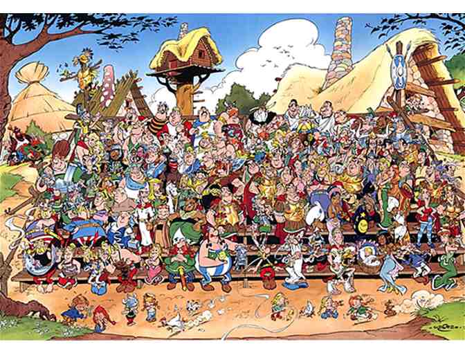 Collector's Set of ASTERIX LE GAULOIS (in English) - 10 Large Format Comic Books