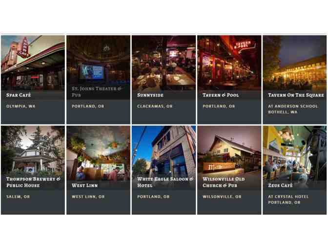 McMenamins $50 Gift Card