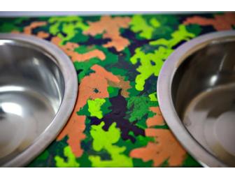 Large Dog Feeding Station by Bill Kaye