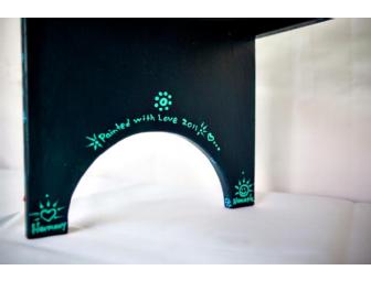 Large Dog Feeding Station by Julie Ann Stricklin