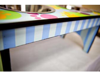 Large Dog Feeding Station by Heather Birrcher