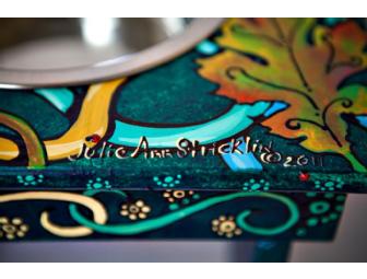 Large Dog Feeding Station by Julie Ann Stricklin