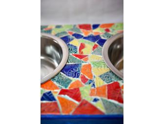 Large Dog Feeding Station by Vicky De Long