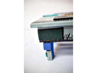 Small Dog or Cat Feeding Station by Ashley Peters