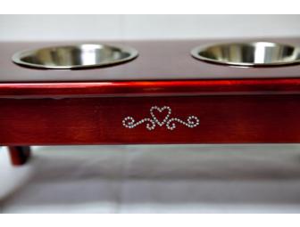 Small Dog or Cat Feeding Station by Mary Connor