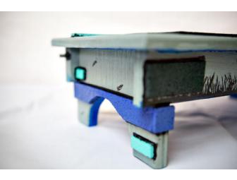 Small Dog or Cat Feeding Station by Ashley Peters