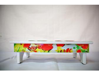 Small Dog or Cat Feeding Station by Michael Atella