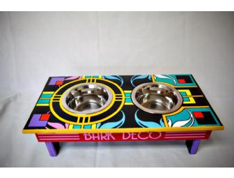 Small Dog or Cat Feeding Station by Nate Robb