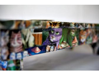 Small Cat Feeding Station By Laura Seeley and Lori DiBacco