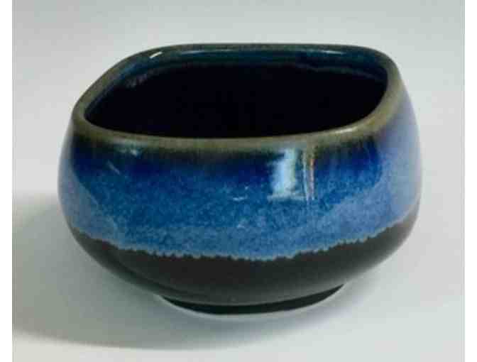 Black/Blue Squared Bowl Squared Bowl - Photo 1