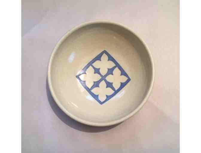 Blue 4 dogwood bowls - Photo 1