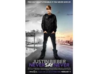 Justin Bieber 'Never Say Never' Autograph Pack!