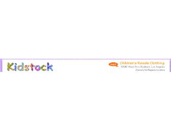 Kidstock - $20 Gift Certificate
