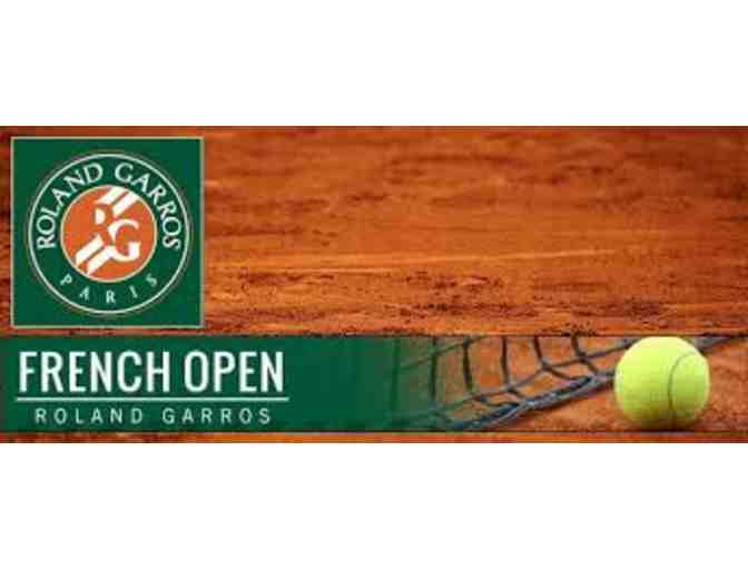 French Open Tennis Match - Two Tickets to Two Sessions - Photo 1