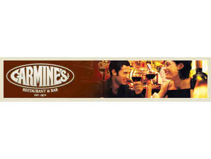 Carmine's II - $125 Gift Certificate Dinner for Two