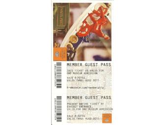 (4) Harley Davidson Museum Tickets