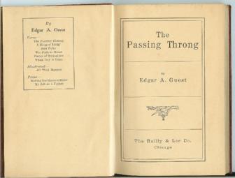 1st Edition Edgar A. Guest Poetry (3)