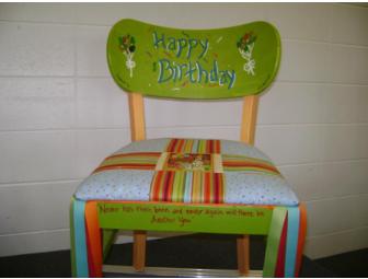 2nd Grade - Class of 2021 'Birthday Blessings' Chair