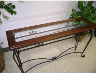 Wrought Iron Sofa Table